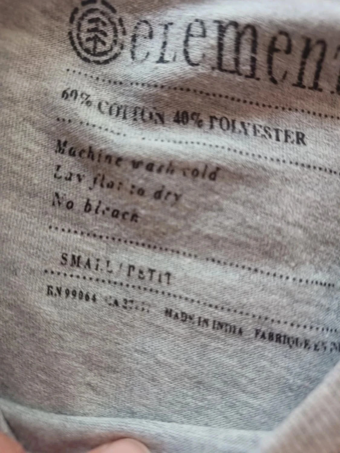 Camiseta Element tamanho S – photo 4